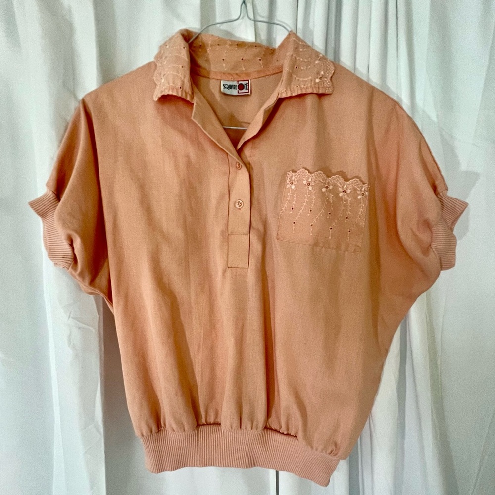 Square One Vintage 80s Blouse